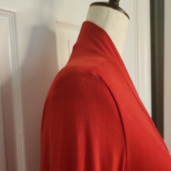 Long Cardigan Active USA Bold Red - Picture 7 of 13